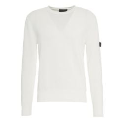 Weißer Strick-baumwollpullover Für Herren Von Peuterey von Peuterey