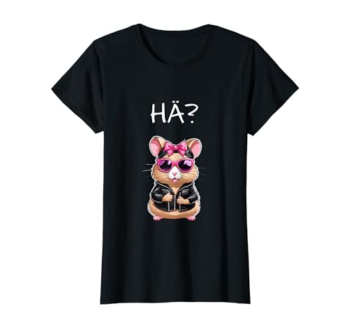 HÄ? Cooles Hamstermädchen für Pfälzer Hamster Mädchen Hä ? T-Shirt von Pfälzer Dialekt und Pälzer Dialekt für Hamsterfans