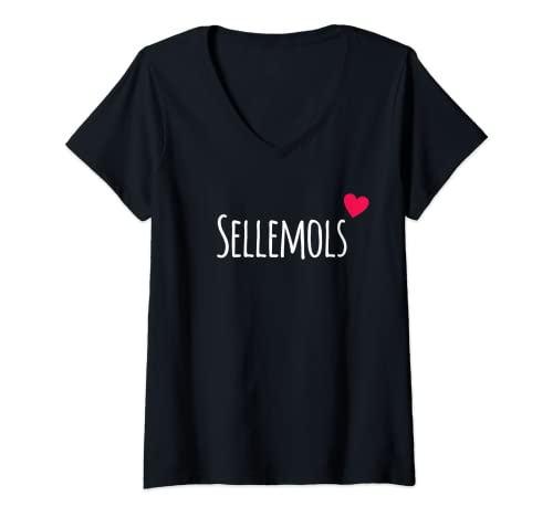 Damen Sellemols Pfalz Dialekt Mundart Spruch T-Shirt mit V-Ausschnitt Damen Sellemols Pfalz Dialekt Mundart Spruch T-Shirt mit V-Ausschnitt von Pfälzer Schlappmaul Mundart Geschenke