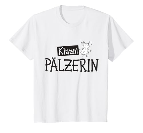 Klääni Pälzerin Kinderdesign - Pfälzer Mädchen T-Shirt von Pfalzkids