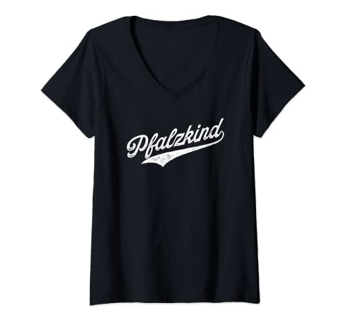 Damen Pfalzkind T-Shirt mit V-Ausschnitt Damen Pfalzkind T-Shirt mit V-Ausschnitt von Pfalzkind