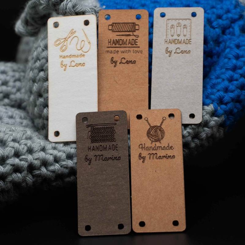 10Er Snappap Falzlabel Personalisierbar/Die Label Für Eure Handwerkskunst von Pfalzlaser