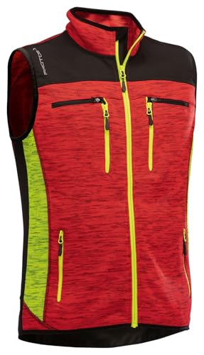Pfanner Schutzbekleidung Protos Inuit Weste Rot Gelb, XXL von Pfanner Schutzbekleidung
