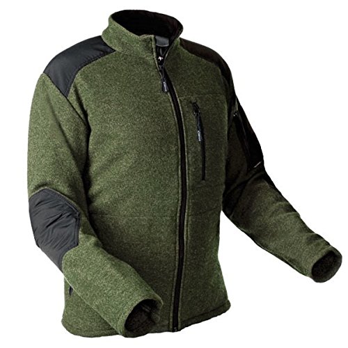 Pfanner® warme Wooltec Jacke aus Merinowolle, Farbe:Oliv, Größe:L von Pfanner
