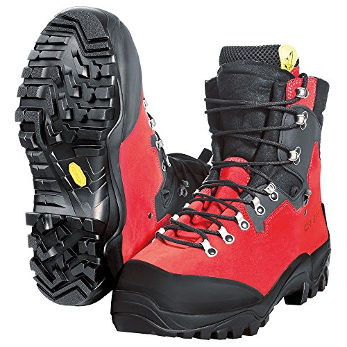 Pfanner Forstschuh Zermatt GTX, Rot/Schwarz, 42 EU von Pfanner