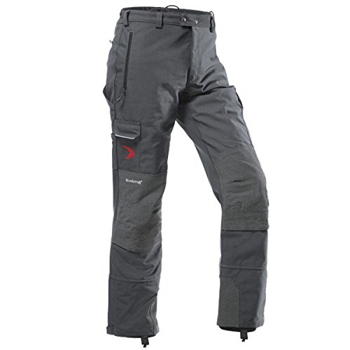 Pfanner Gladiator Hose Outdoorhose Herren Funktionshose extrem widerstandsfähig Kevlar® verstärkt Cocona® Funktionsfutter reissfest atmungsaktiv, Farbe:grau, Größe:M (langgr.) von Pfanner