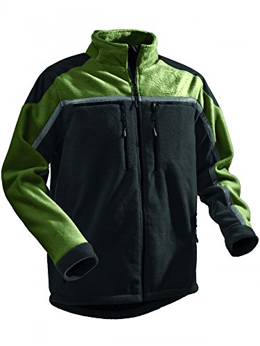 Pfanner Jobby Colour Fleecejacke 102344, Farbe:grün/schwarz, Größe:XL von Pfanner