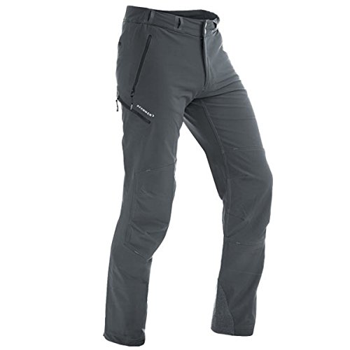 Pfanner Outdoorhose Concept mit Aramid-Faser Verstärkungen, Farbe:grau, Größe:M (langgr.) von Pfanner