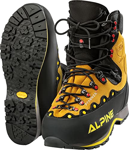 Pfanner Schnittschutzschuh Zugspitze Alpine Gelb, 45 von Pfanner