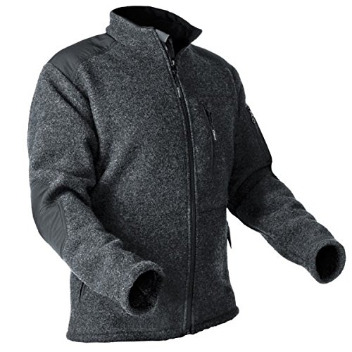 Pfanner warme Wooltec Jacke aus Merinowolle, Größe:M, Farbe:grau von Pfanner