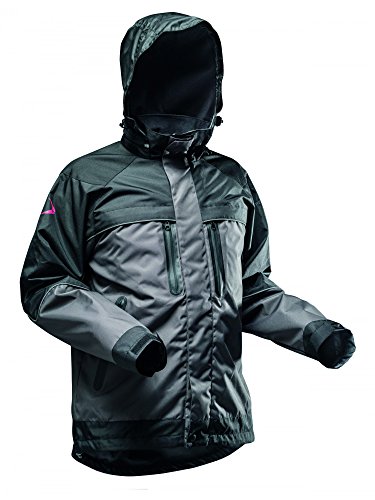 Pfanner wasserdichte Regenjacke mit Membrane 106694, Farbe:grau, Größe:XL von Pfanner