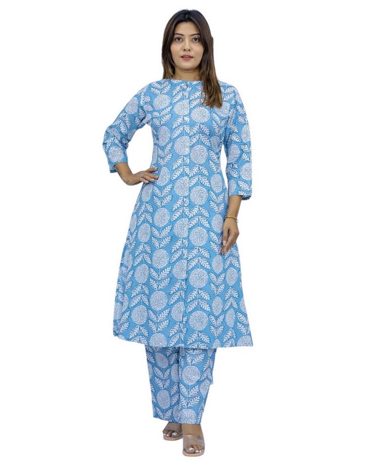 PfauGermany A-Linien-Kleid A-line Long TOP with Palazzo Trauser .2 PCS von PfauGermany