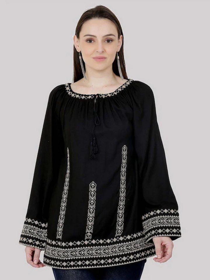 PfauGermany Blusentop SAAKAA Embroidery von PfauGermany