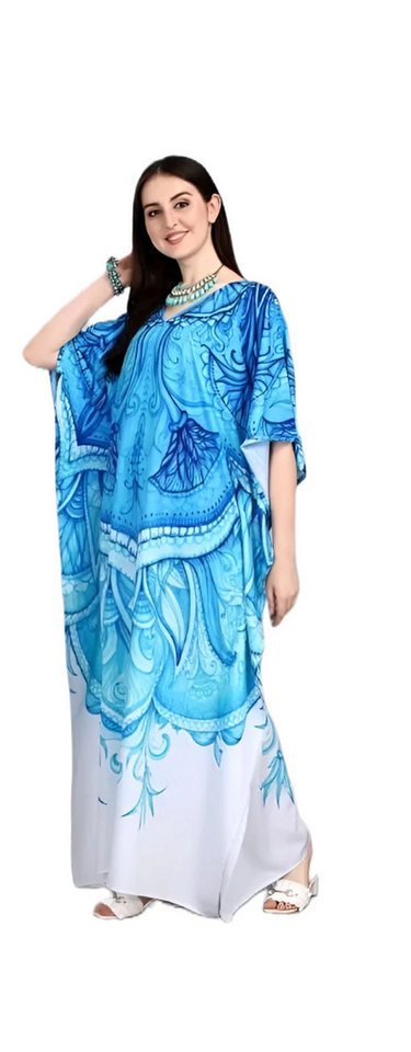 PfauGermany Kaftan CHARMING REEF Digital Printed With Stone Work von PfauGermany