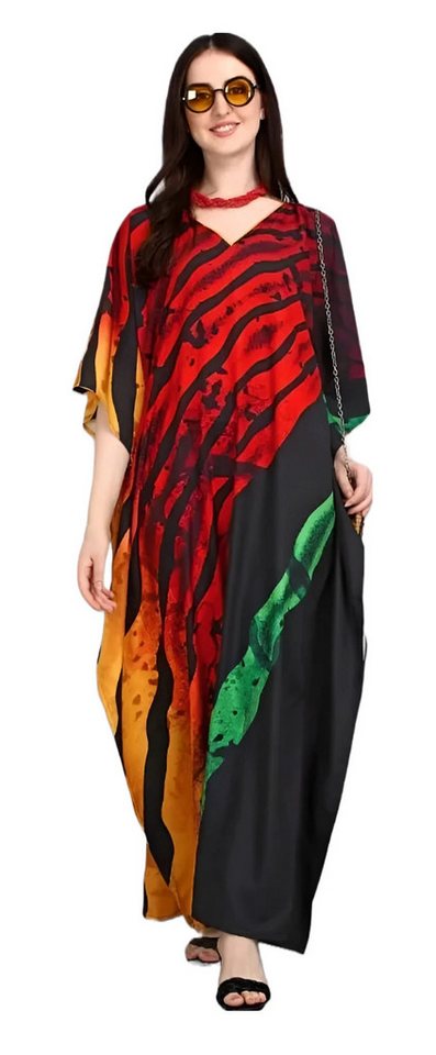 PfauGermany Kaftan GLAMOROUS Digital Printed With Stone Work von PfauGermany