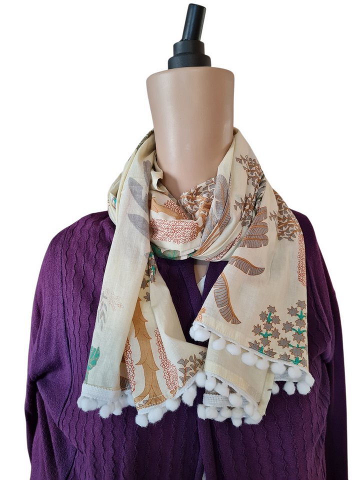 PfauGermany Modeschal FLORA PARK von PfauGermany