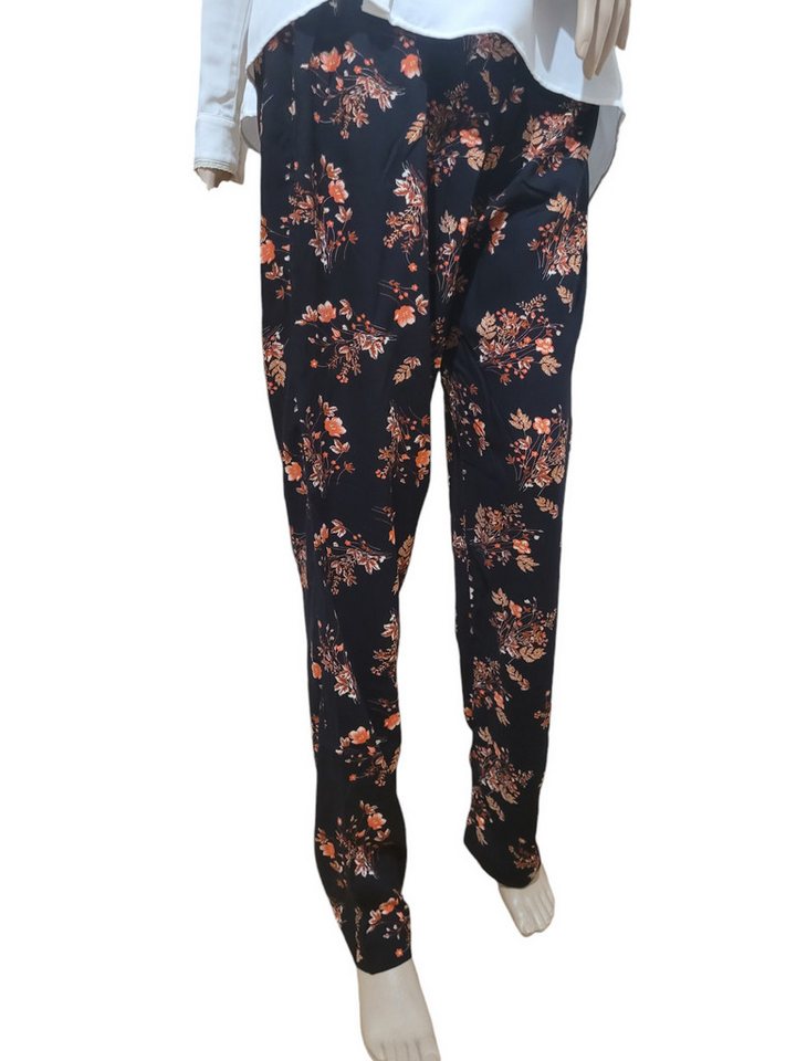 PfauGermany Pyjamahose Black Flowers von PfauGermany