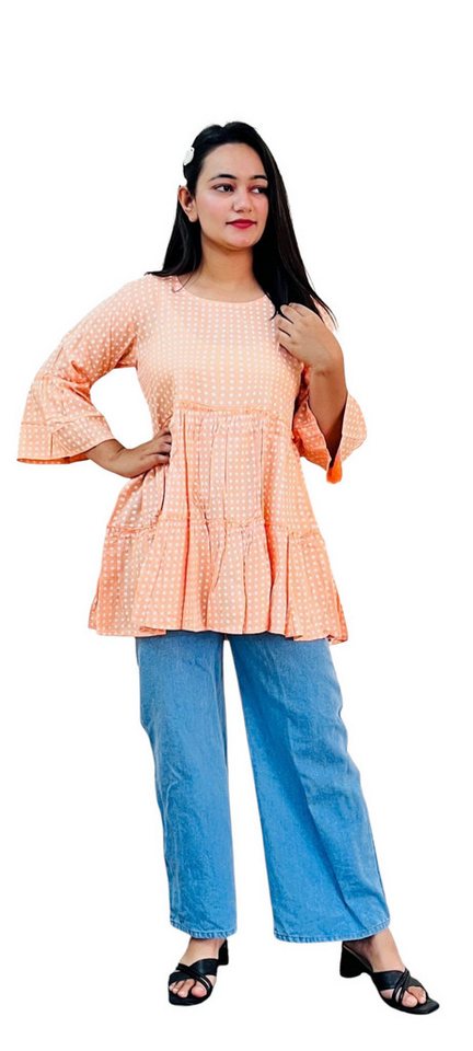 PfauGermany Tunikashirt Tunika Bluse von PfauGermany