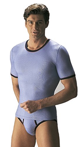 Pfeilring 1/2 Arm Jacke Unterhemd Feinripp Blue line Größen 5-9 Größe 8 von Pfeilring