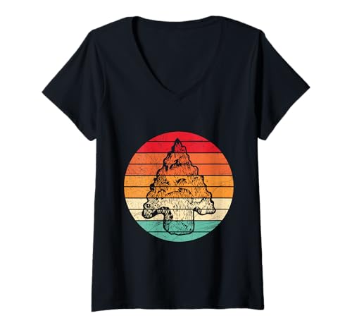 Damen Pfeilspitzen Jagdspitzen PFEILE SAMMLER Lustig Sammlung T-Shirt mit V-Ausschnitt von Pfeilspitzen Jagdspitzen für Pfeile Sammler TShirt