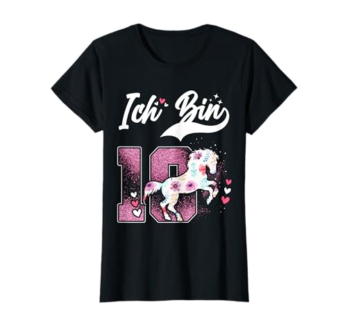10. Geburtstag Pferd Mädchen 10 Jahre Pferdemädchen T-Shirt 10. Geburtstag Pferd Mädchen 10 Jahre Pferdemädchen T-Shirt von Pferd Geburtstagspferd Süße Geschenkideen