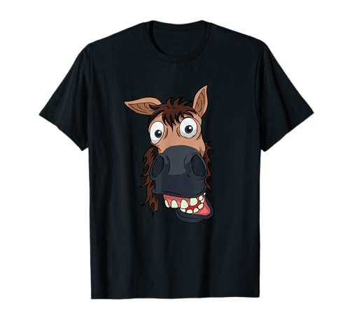 Pferd Reiterin Humor T-Shirt Schwarz U-Ausschnitt Halbarm Klein EU S Cartoon Muster Damen Pferdeinteressierte Klassisch Pferd Reiterin Humor T-Shirt Schwarz U-Ausschnitt Halbarm Klein EU S Cartoon Muster Damen Pferdeinteressierte Klassisch von Pferd Pferde Reiterin Geschenkidee Reiten