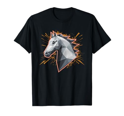 Pferd T -Shirt Männer Frauen Orange Animal School Sport Fan T-Shirt Pferd T -Shirt Männer Frauen Orange Animal School Sport Fan T-Shirt von Pferd T -Shirt Männer Frauen Tierschule Sport
