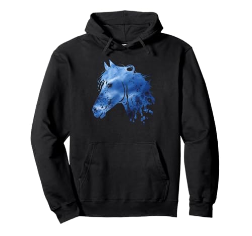 Pferd Tshirt Männer Frauen Blau Animal School Sport Fan Pullover Hoodie Pferd Tshirt Männer Frauen Blau Animal School Sport Fan Pullover Hoodie von Pferd TShirt Männer Frauen Tiere Sport