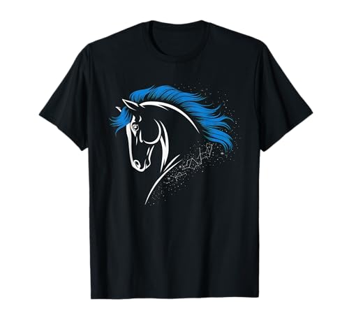 Pferd Tshirt Männer Frauen Blau Animal School Sport Fan T-Shirt Pferd Tshirt Männer Frauen Blau Animal School Sport Fan T-Shirt von Pferd TShirt Männer Frauen Tiere Sport