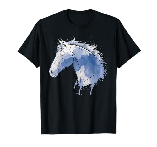Pferd Tshirt Männer Frauen Blau Animal School Sport Fan T-Shirt Pferd Tshirt Männer Frauen Blau Animal School Sport Fan T-Shirt von Pferd TShirt Männer Frauen Tiere Sport