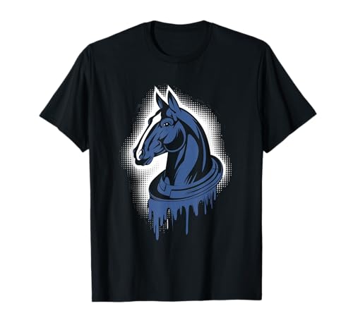 Pferd Tshirt Männer Frauen Blau Animal School Sport Fan T-Shirt Pferd Tshirt Männer Frauen Blau Animal School Sport Fan T-Shirt von Pferd TShirt Männer Frauen Tiere Sport