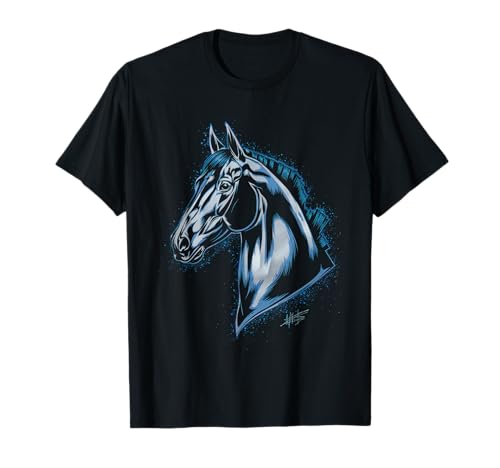 Pferd Tshirt Männer Frauen Blau Animal School Sport Fan T-Shirt Pferd Tshirt Männer Frauen Blau Animal School Sport Fan T-Shirt von Pferd TShirt Männer Frauen Tiere Sport