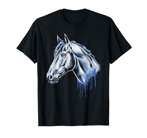Pferd Tshirt Männer Frauen Blau Animal School Sport Fan T-Shirt Pferd Tshirt Männer Frauen Blau Animal School Sport Fan T-Shirt von Pferd TShirt Männer Frauen Tiere Sport