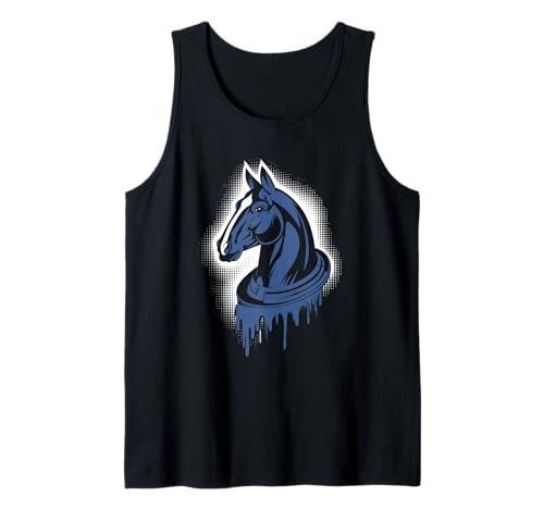 Pferd Tshirt Männer Frauen Blau Animal School Sport Fan Tank Top Pferd Tshirt Männer Frauen Blau Animal School Sport Fan Tank Top von Pferd TShirt Männer Frauen Tiere Sport