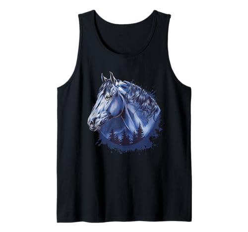 Pferd Tshirt Männer Frauen Blau Animal School Sport Fan Tank Top Pferd Tshirt Männer Frauen Blau Animal School Sport Fan Tank Top von Pferd TShirt Männer Frauen Tiere Sport