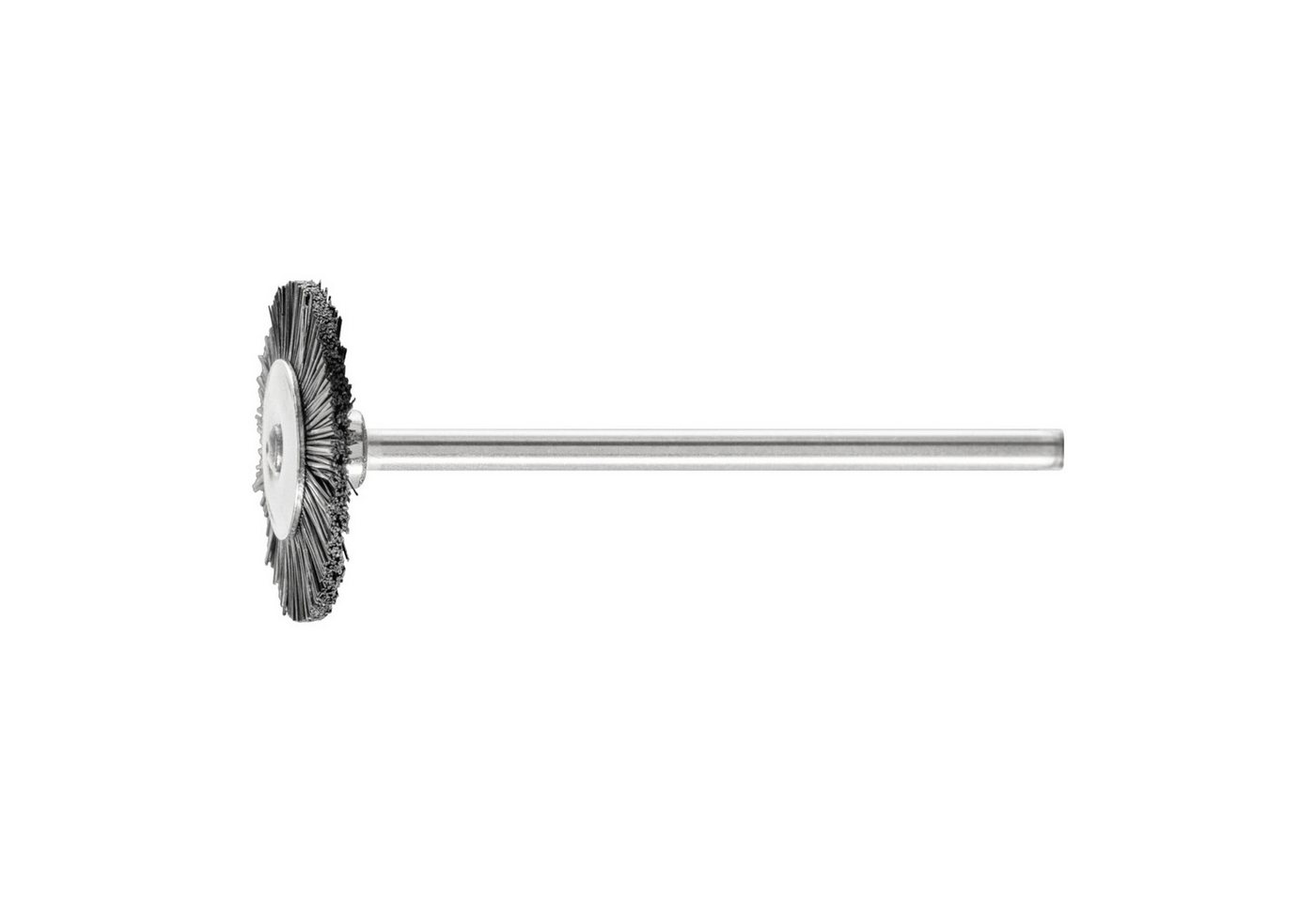 Pferd Rundbürste PFERD TOOLS Miniatur- Rundbürste RBU Ø19x2 mm Schaft-Ø2,34 mm schwarze von Pferd
