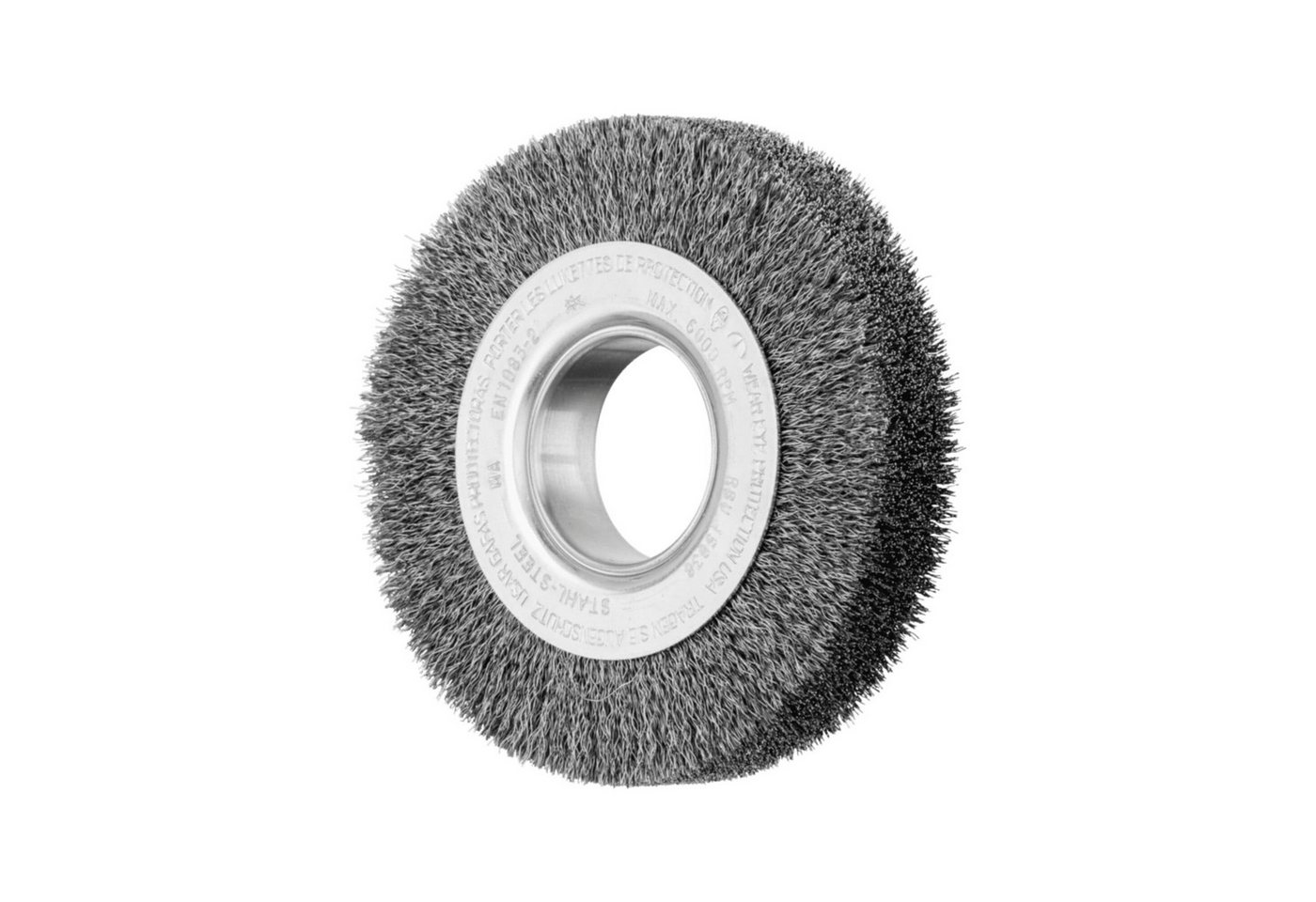 Pferd Rundbürste PFERD TOOLS POS Rundbürste breit ungezopft RBU Ø150x38xvariable Bohrun von Pferd