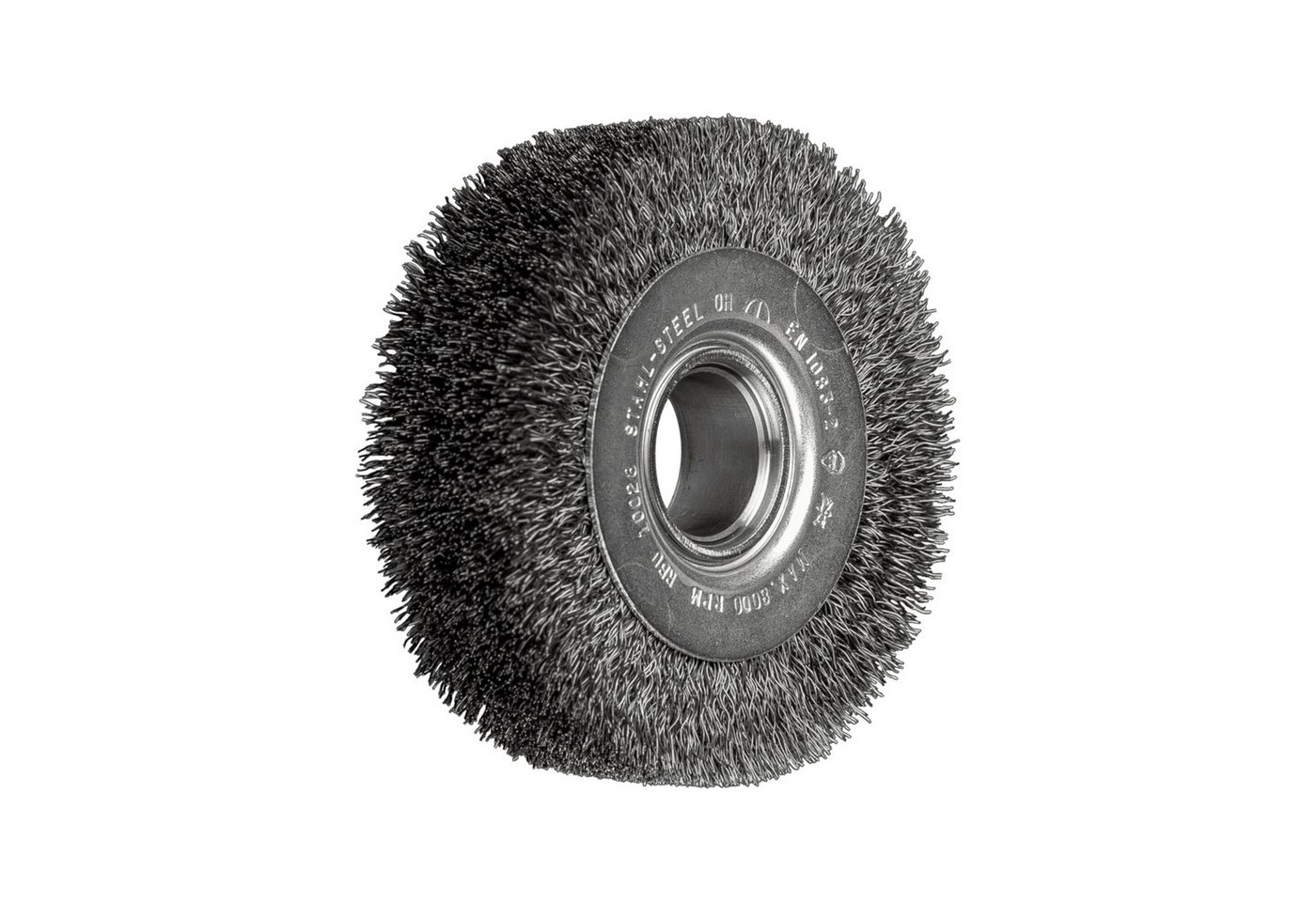 Pferd Rundbürste PFERD TOOLS Rundbürste breit ungezopft RBU Ø100x28xvariable Bohrung von Pferd