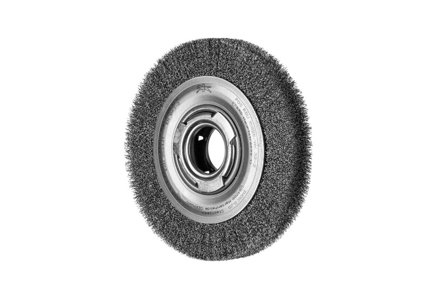 Pferd Rundbürste PFERD TOOLS Rundbürste breit ungezopft RBU Ø150x25xvariable Bohrung von Pferd