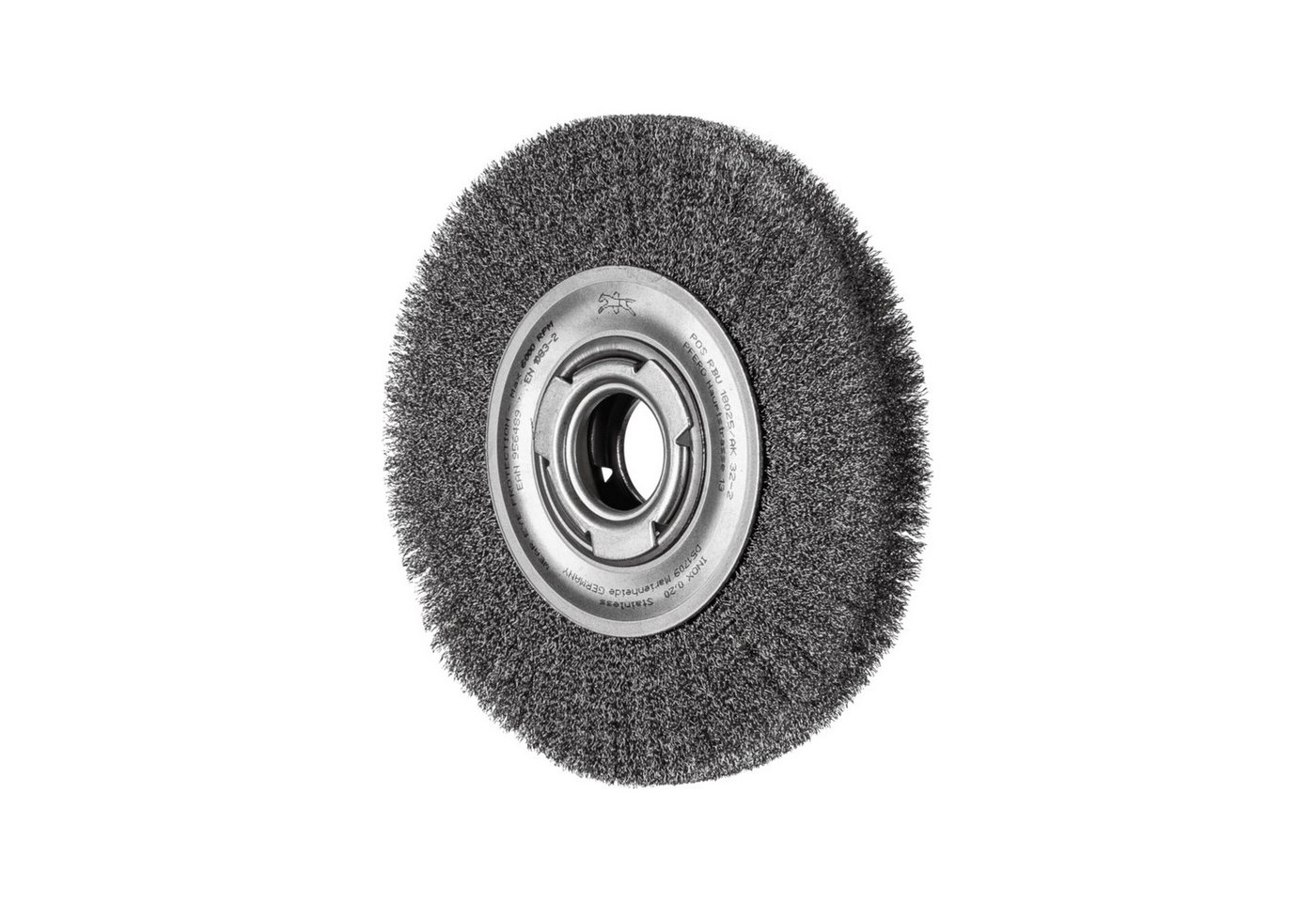 Pferd Rundbürste PFERD TOOLS Rundbürste breit ungezopft RBU Ø180x25xvariable Bohrung von Pferd