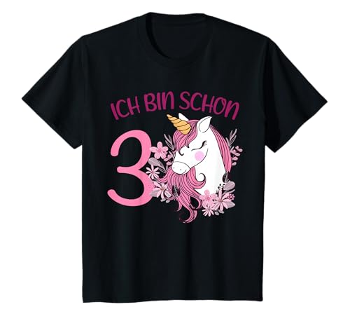 3. Geburtstag Mädchen Pferd 3 Jahre Einhorn Geburtstags T-Shirt 3. Geburtstag Mädchen Pferd 3 Jahre Einhorn Geburtstags T-Shirt von Pferde Geburtstag Kindergeburtstag Geschenke Pferd