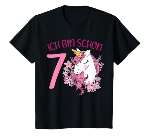 7. Geburtstag Mädchen Pferd 7 Jahre Einhorn Geburtstags T-Shirt 7. Geburtstag Mädchen Pferd 7 Jahre Einhorn Geburtstags T-Shirt von Pferde Geburtstag Kindergeburtstag Geschenke Pferd