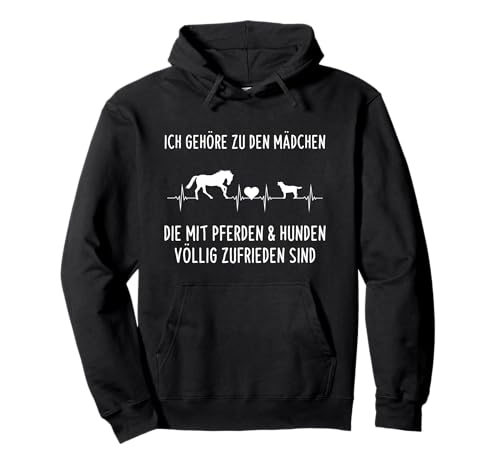 Ich Gehöre Zu Den Mädchen Hunde Pferde Reiter Reiten Spruch Pullover Hoodie von Pferde Hund & Reiter Spruch Geschenke Für Mädchen