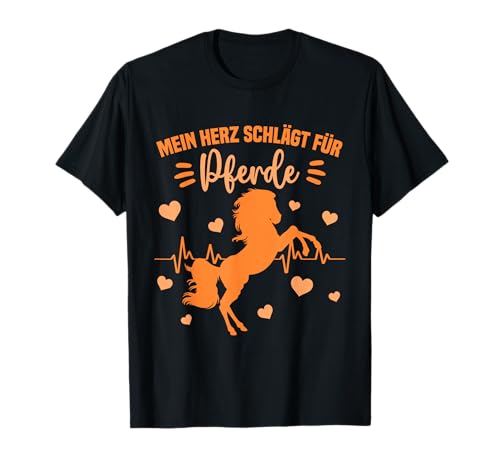 Pferd Mädchen T-Shirt von Pferde Reiten Pferd Reitsport
