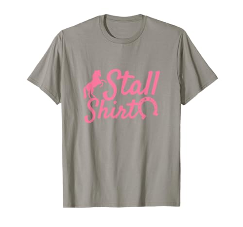 Pferde Mädchen Reiterin Stall T-Shirt von Pferde Reiter Humor