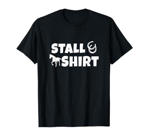 Reiterin Mädchen Damen Reit Pferde Stall T-Shirt von Pferde Reiter Humor
