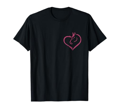 Liebe Pferde Mädchen T-Shirt von Pferde Zubehör - Pferde reiten Geschenk