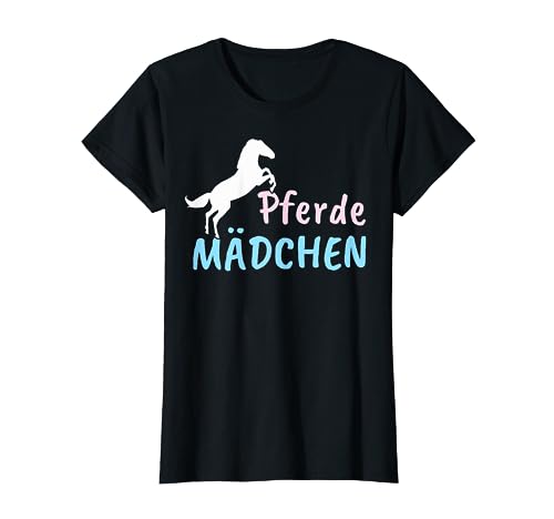 Pferde Mädchen | Pferde Motiv T-Shirt von Pferde Zubehör - Pferde reiten Geschenk