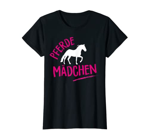 Pferde Mädchen | Pferde Motiv T-Shirt von Pferde Zubehör - Pferde reiten Geschenk