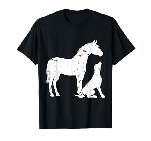 HUND PFERD Besitzer | Pferde Hunde Design für Damen Geschenk T-Shirt HUND PFERD Besitzer | Pferde Hunde Design für Damen Geschenk T-Shirt von Pferde und Hunde Reiterin und Reiter Geschenke